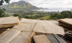 Historic Hawaii land records and maps used for researching kuleana land claims and property boundaries